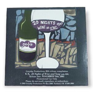 20 Nights Of‎ Wine And Song [2005 Promotional CD]